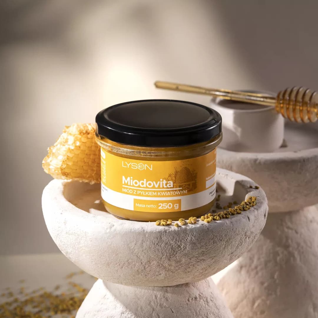 Miodovita miód z pyłkiem kwiatowym 250 g